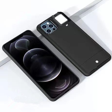 Luxury Universal Selfie Lens Lamp Phone Case