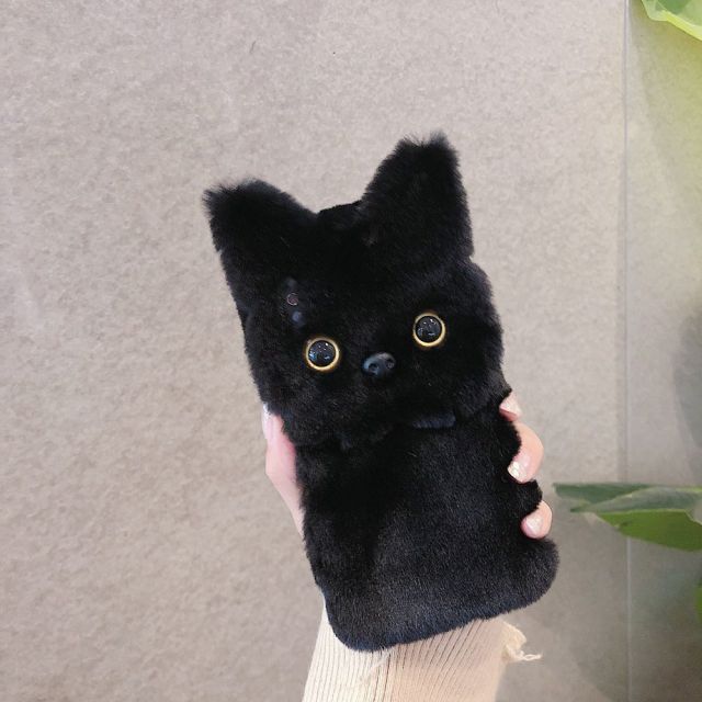 Cute Furry Cat Phone Case