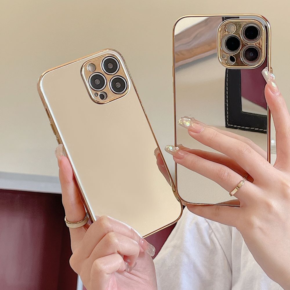 Gold Plated Mirror Phone Case