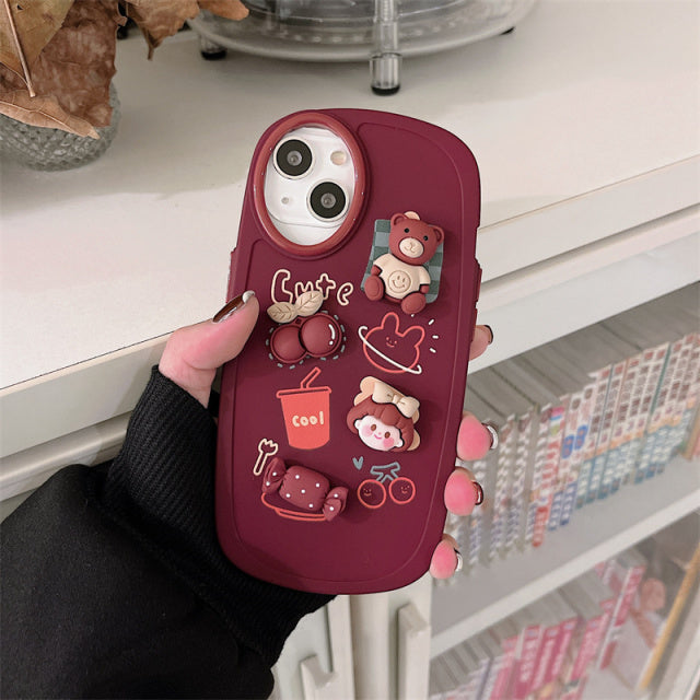 Cute Colourful 3D Design Phone Cases