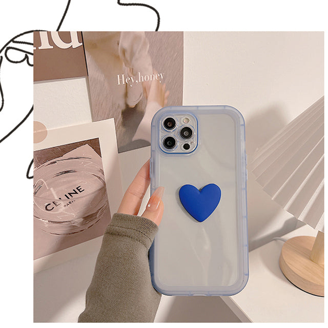 3D Heart Phone Case Design
