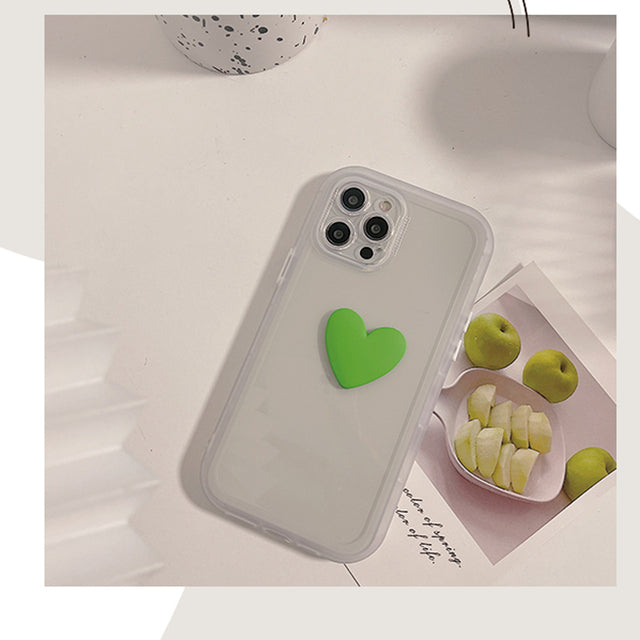 3D Heart Phone Case Design