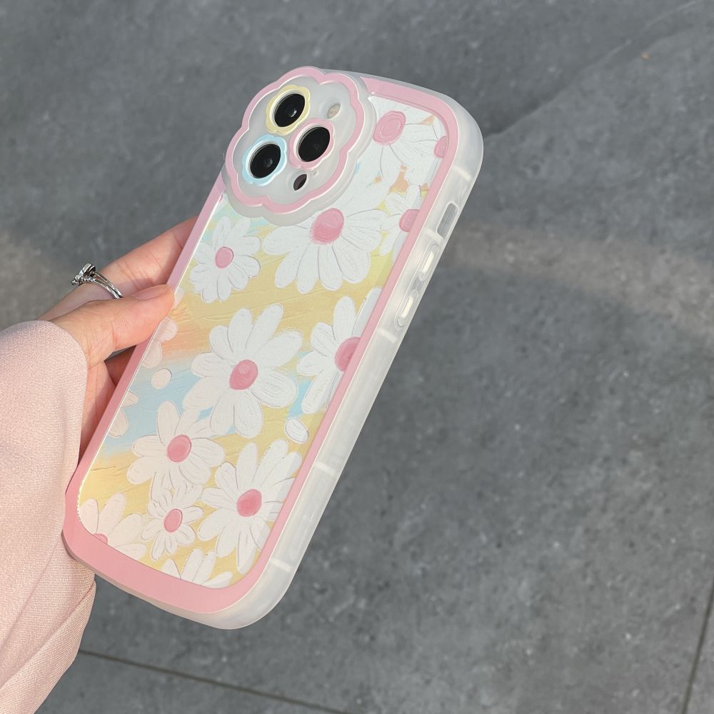 Shockproof Daisy Design Phone Case