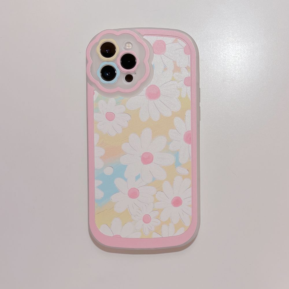 Shockproof Daisy Design Phone Case