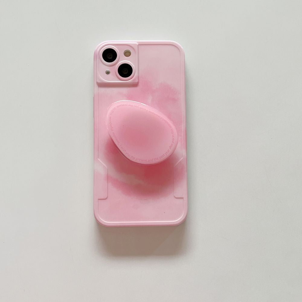 Spring Design Phone Case With Matching Phone Grip