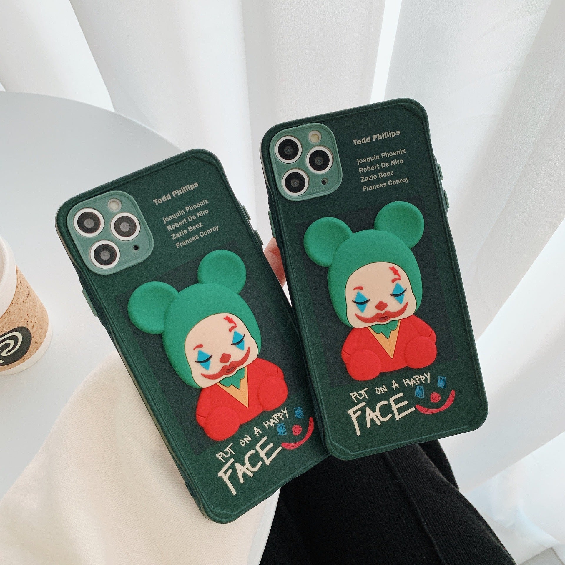 Put On A Happy Face 3D Clown Phone Case