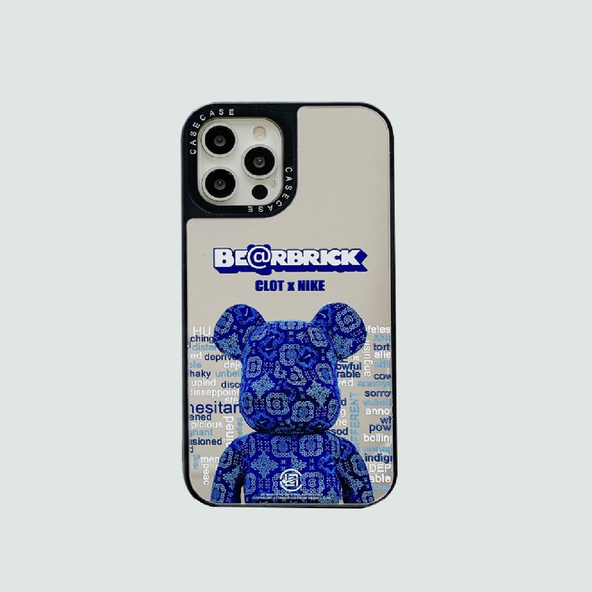 Reflective Phone Case | Blue Reflective Bear