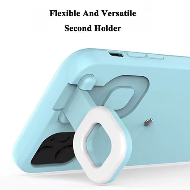 Selfie Beauty Ring Flash Portable Protective Phone Case