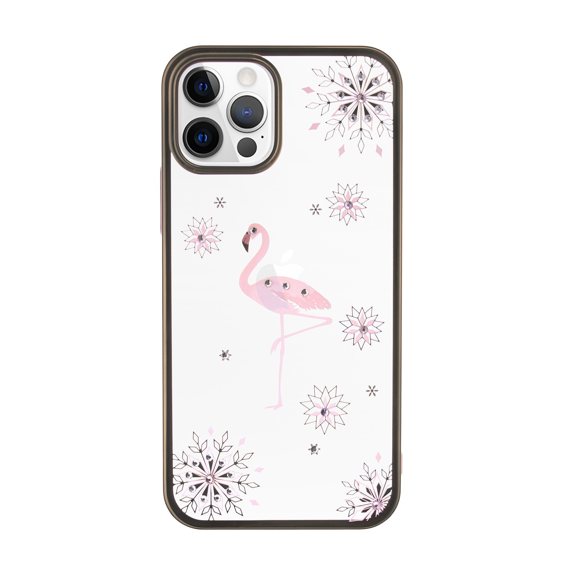 Shinning Diamond Flamingo Phone Case