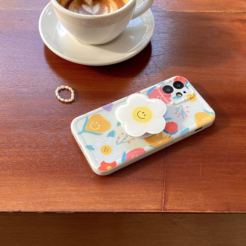 Smiley Flowers Case