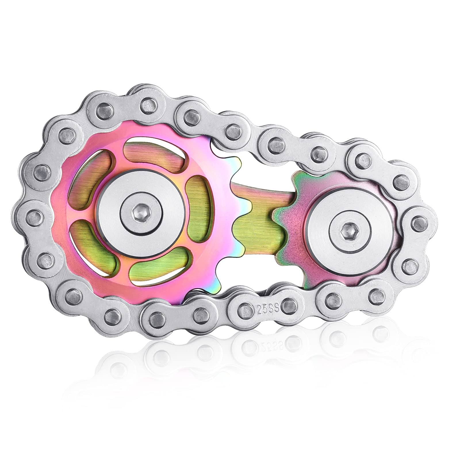 Sprockets Bicycle Chain Fidget Spinner Toys