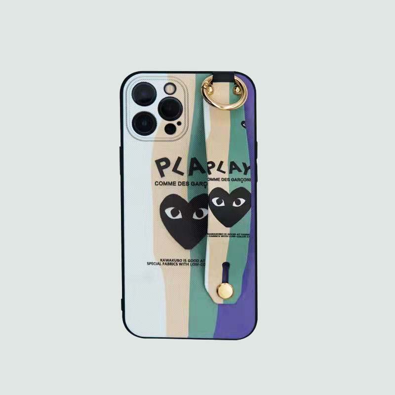 Strap Phone Case | The Color of Heart Black