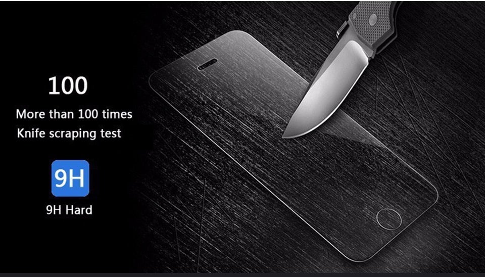 Ultra Clear Anti-fingerprint 9H Tempered Glass iPhone Screen Protector
