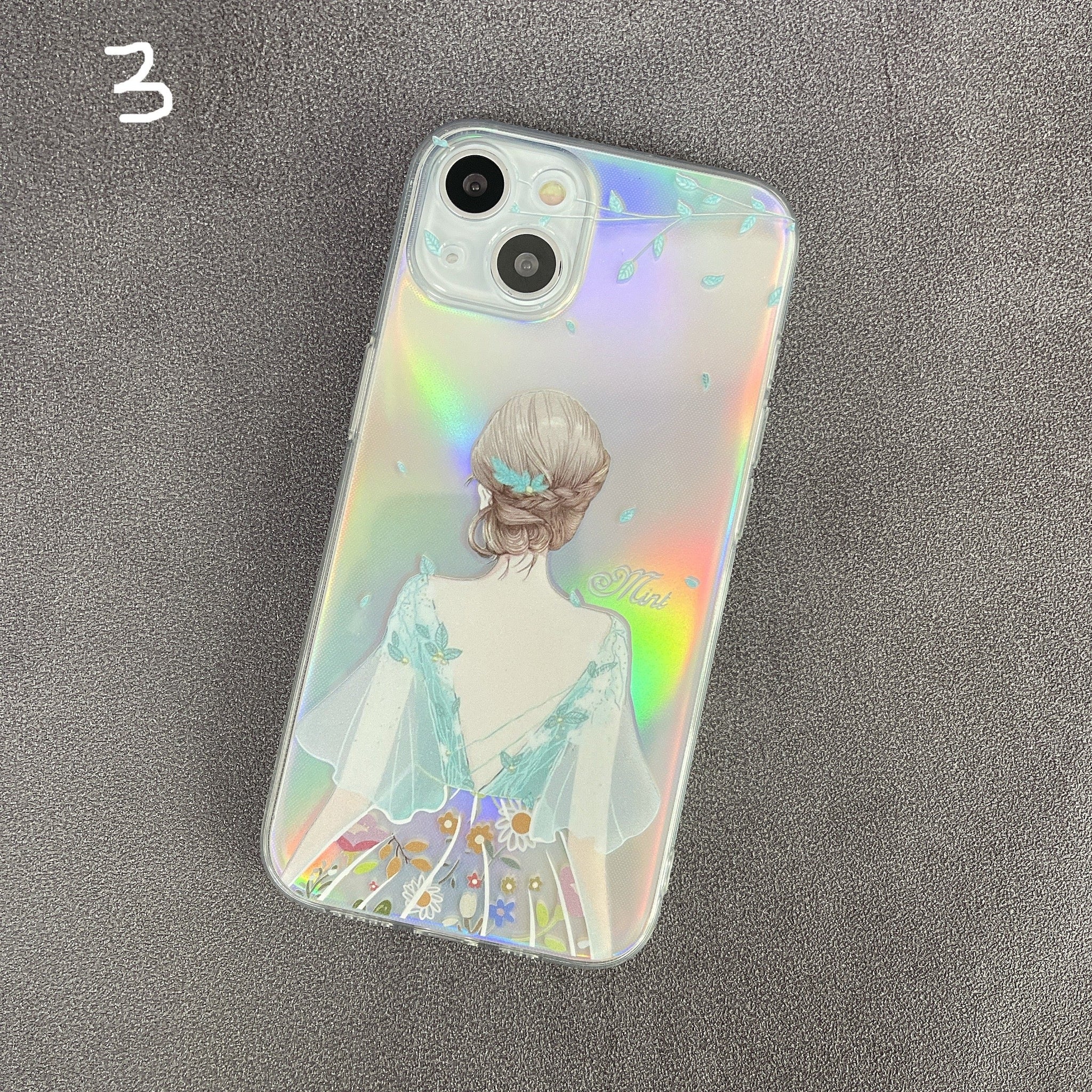 Beautiful Lady iPhone Case