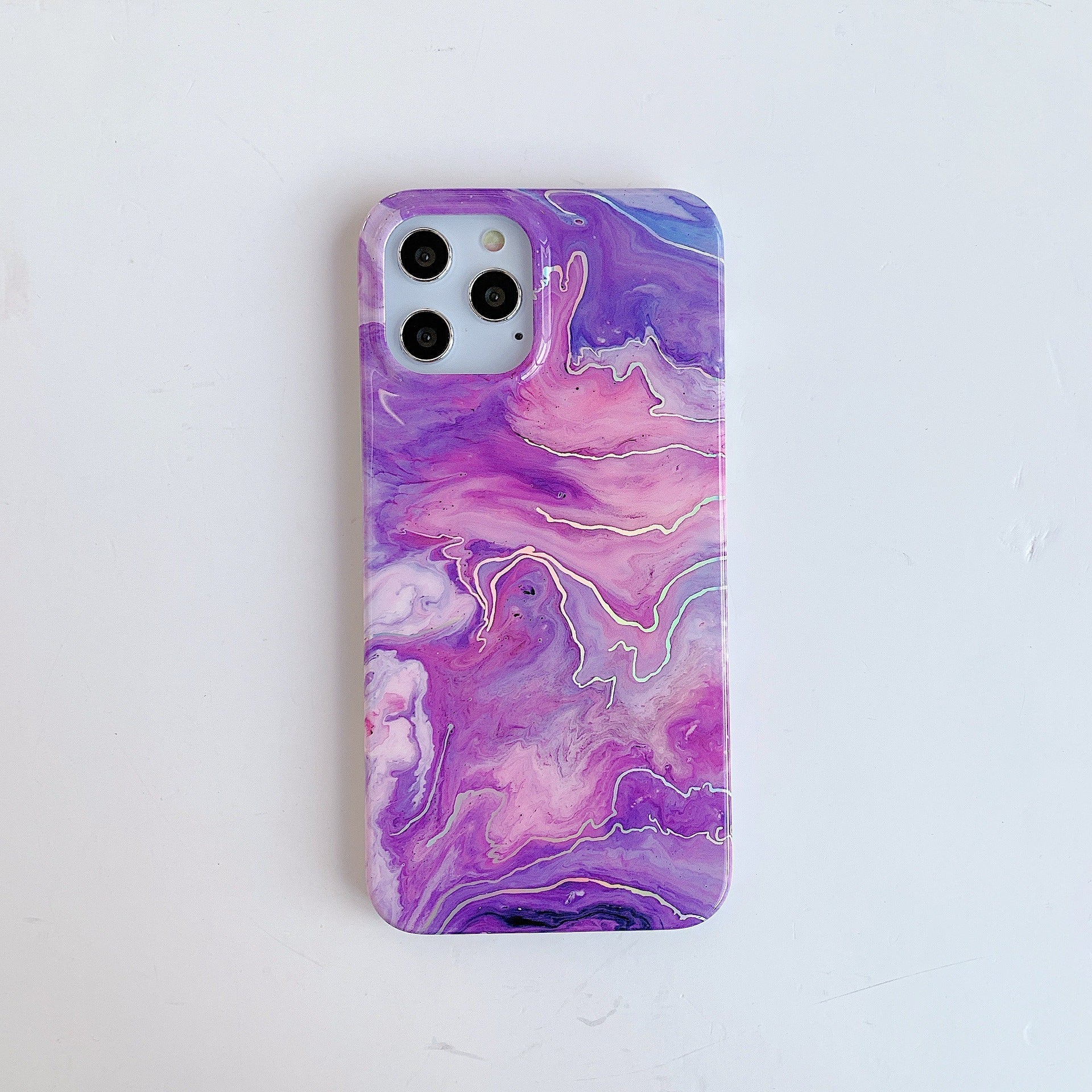 Watercolor Splash Marble Phone Case