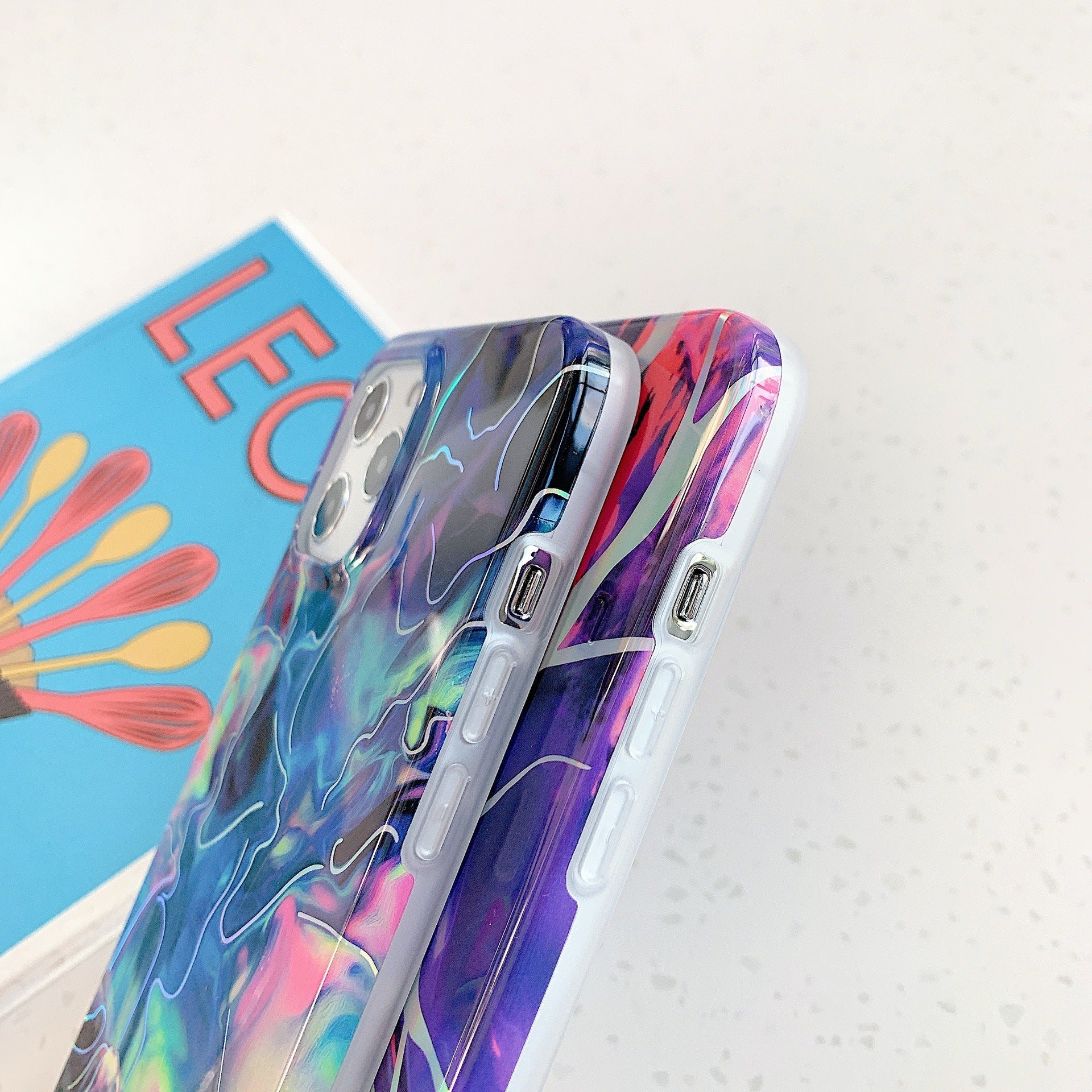 Watercolor Splash Marble Phone Case